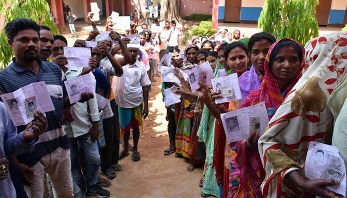 ജാര്‍ഖണ്ഡ് നിയമസഭാ തെരഞ്ഞെടുപ്പ്: അവസാനഘട്ടം പോളിങ് പുരോഗമിക്കുന്നു