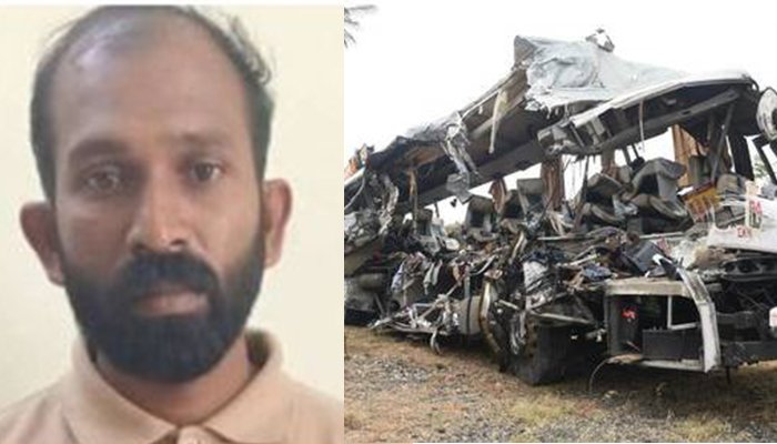 കോയമ്പത്തൂര്‍ വാഹനാപകടം: ഡ്രൈവര്‍ക്കെതിരെ മനഃപൂര്‍വ്വമല്ലാത്ത നരഹത്യയ്ക്ക് കേസെടുത്തു