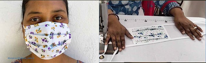 വൈറസ് ബാധ തടയുന്ന മാസ്‌കുകള്‍ വീട്ടില്‍ നിര്‍മ്മിക്കുന്ന വിധം വിവരിച്ച് കേന്ദ്ര ആരോഗ്യമന്ത്രാലയം
