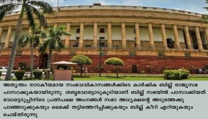 രാജ്യസഭയിൽ ബഹളമുണ്ടാക്കിയ അംഗങ്ങൾക്കെതിരെ നടപടി ആവശ്യപ്പെട്ട് ബി.ജെ.പി.