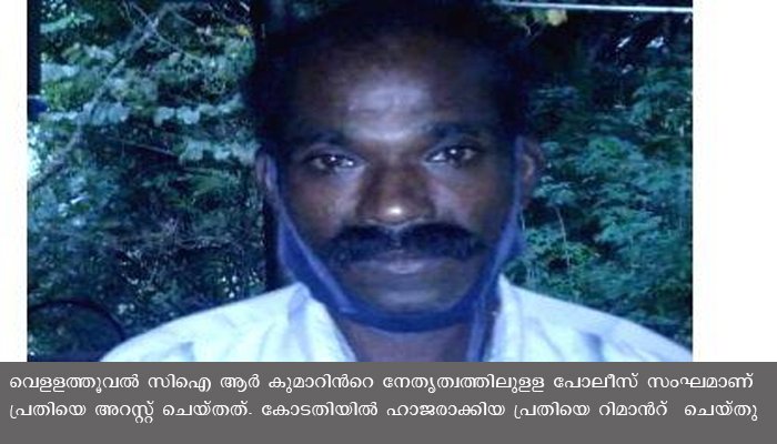 ഉറങ്ങിക്കിടന്ന സമയത്ത് സുഹൃത്തിനെ വെട്ടി പരിക്കേല്‍പ്പിച്ചയാളെ അറസ്റ്റ് ചെയ്തു