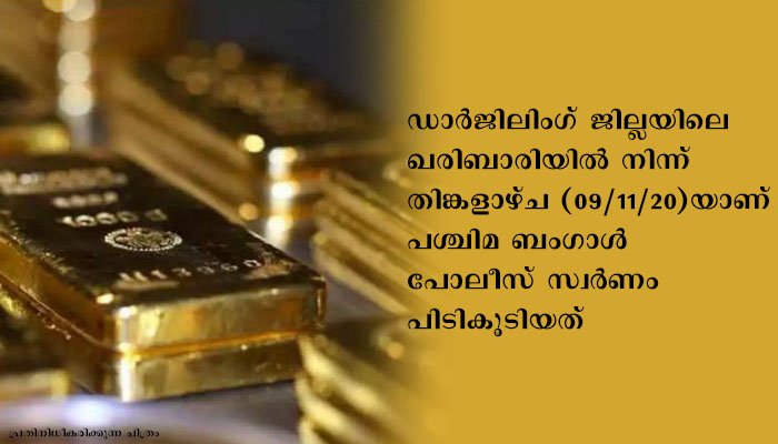 ബംഗാൾ ബീഹാർ അതിർത്തിയിൽ നിന്ന് 130 സ്വർണക്കട്ടികൾ പിടികൂടി,  മൂല്യം 30 കോടി രൂപയിലധികം