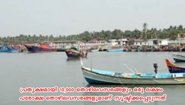 സംസ്ഥാനത്ത് മൂന്ന് മത്സ്യബന്ധന തുറമുഖങ്ങൾ കൂടി പ്രവർത്തന സജ്ജം