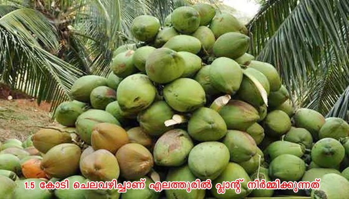 നാളികേര ഉല്‍പ്പന്ന ഫാക്ടറി പ്രവര്‍ത്തനോദ്ഘാടനം മന്ത്രി നിര്‍വഹിച്ചു