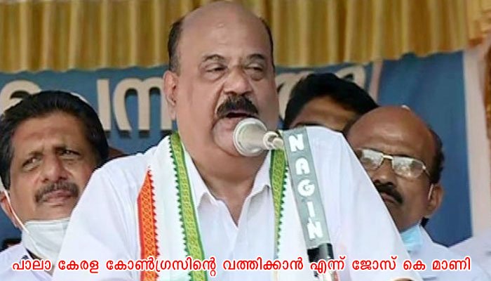പാലായുടെ വികസനത്തിന് ഒപ്പം നിന്ന പിണറായി വിജയന് നന്ദി, ജോസ് കെ മാണിയും വാസവനും വികസനത്തിന് തടസ്സം യുഡിഎഫ് വേദിയിൽ കാപ്പൻ