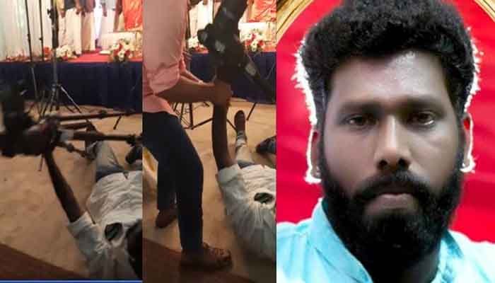 വിവാഹ ചിത്രീകരണത്തിനിടെ വീഡിയോ ഗ്രാഫര്‍ കുഴഞ്ഞു വീണ് മരിച്ചു