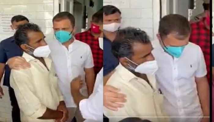 ‘സങ്കടപ്പെടേണ്ട,ഈ വേദന താങ്ങാന്‍ കഴിയാത്തതാണെന്ന് എനിക്കറിയാം’ പുഴയിൽ മുങ്ങിമരിച്ച വിദ്യാർത്ഥിയുടെ പിതാവിനെ സന്ദർശിച്ച് രാഹുൽഗാന്ധി