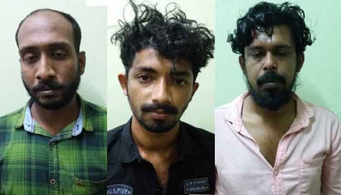 വീട്ടമ്മയെ തലക്കടിച്ചുവീഴ്ത്തി കവര്‍ച്ച, മൂന്നുപേര്‍ അറസ്റ്റില്‍