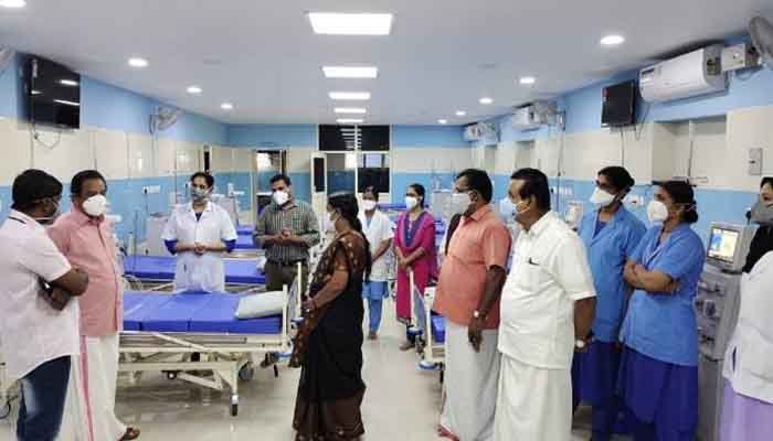 കണ്ണൂര്‍ ജില്ലാ ആശുപത്രിയിലെ നവീകരിച്ച കൊവിഡ് വാര്‍ഡ് ഉദ്ഘാടനം ചെയ്തു