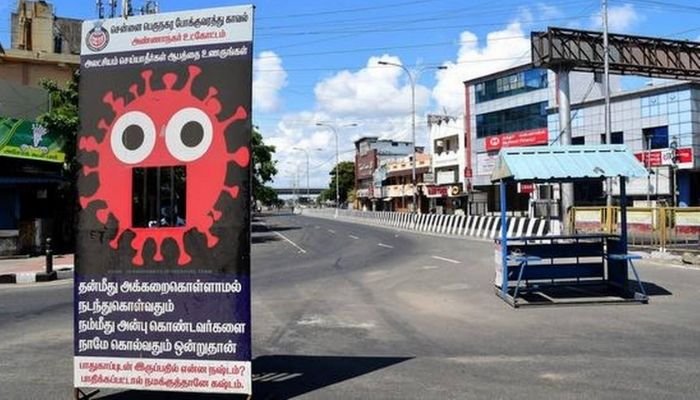 തമിഴ്‌നാട്ടില്‍ സമ്പൂർണ്ണ ലോക്ക്ഡൗണ്‍ ജൂണ്‍ 7 വരെ നീട്ടി