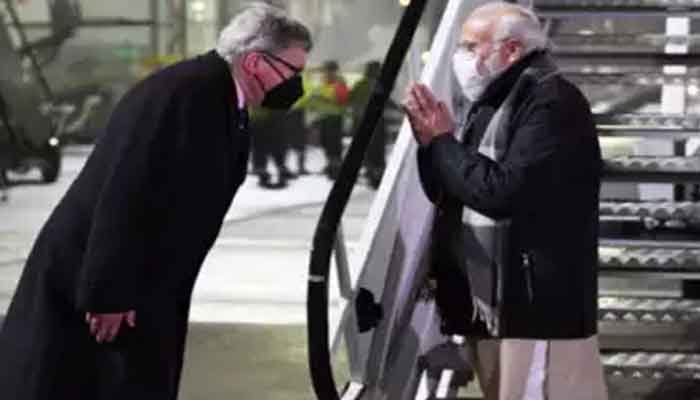 കാലാവസ്ഥ ഉച്ചകോടി: പ്രധാനമന്ത്രി നരേന്ദ്ര മോദി യു.കെയിലെത്തി