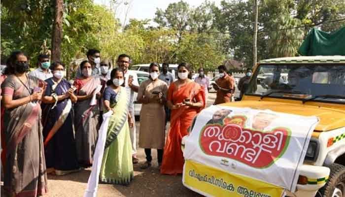 ആലപ്പുഴ: ന്യായവിലയ്ക്ക് പച്ചക്കറിയുമായി കൃഷിവകുപ്പിന്റെ തക്കാളിവണ്ടി