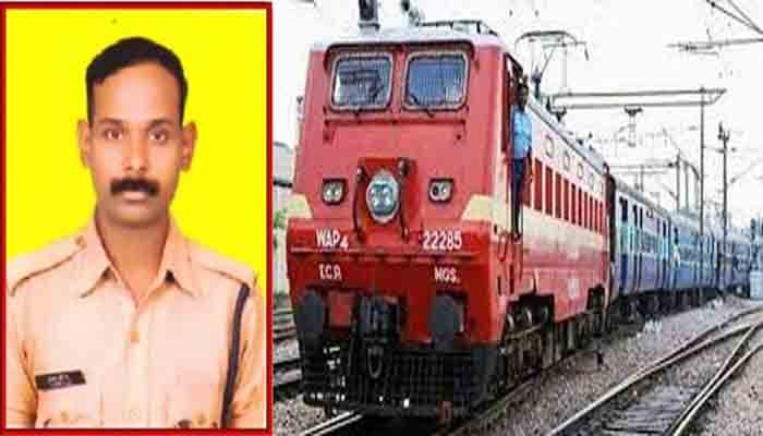 ട്രെയിനിൽ നിന്ന് ഇറങ്ങവേ കാൽ വഴുതി ട്രെയിനിന് അടിയിൽപ്പെട്ട് സിഐഎസ്എഫ് ഉദ്യോഗസ്ഥൻ മരിച്ചു