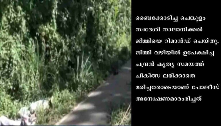 സഹയാത്രികനെ വഴിയിൽ ഉപേക്ഷിച്ച് കടന്നുകളഞ്ഞ സംഭവത്തിൽ ബൈക്കോടിച്ച ആളിനെ കണ്ടെത്തി