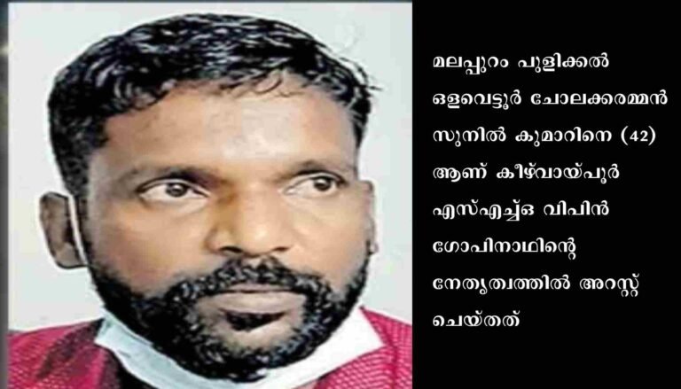 യുവതിയെ പീഡിപ്പിച്ച് ചിത്രങ്ങൾ പകർത്തി പ്രചരിപ്പിച്ചെന്ന പരാതിയിൽ മലപ്പുറം സ്വദേശി അറസ്റ്റിൽ