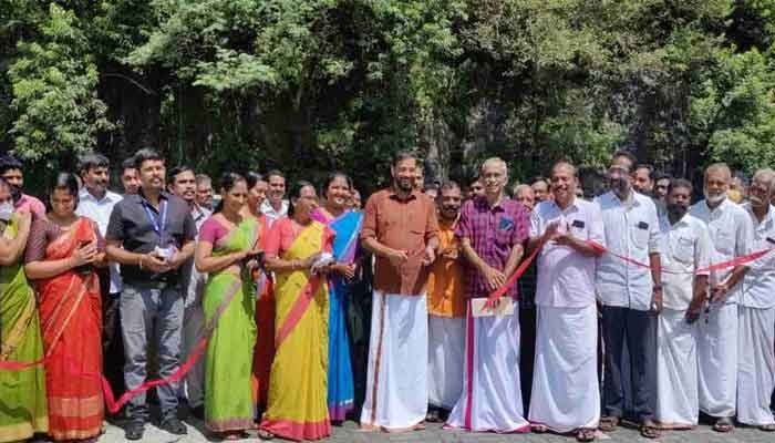 വടക്കാഞ്ചേരിയിലെ ഗതാഗതക്കുരുക്കിന് പരിഹാരം; ലിങ്ക് റോഡ് നാടിന് സമർപ്പിച്ചു