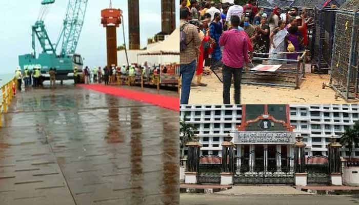 വിഴിഞ്ഞം തുറമുഖത്തേക്കുള്ള തടസ്സങ്ങൾ നീക്കണമെന്ന് ഹൈക്കോടതി; ഇടക്കാല ഉത്തരവ് കോടതിയലക്ഷ്യ ഹർജിയിൽ