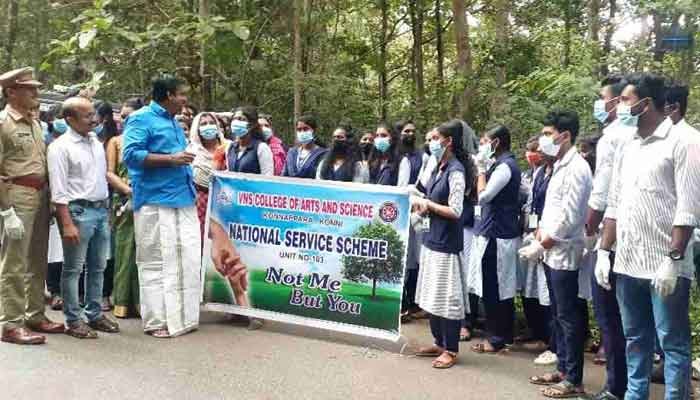 വന്യജീവിവാരാഘോഷത്തിന്റെ ഭാഗമായി ശുചീകരണ പ്രവര്‍ത്തനങ്ങള്‍ നടത്തി