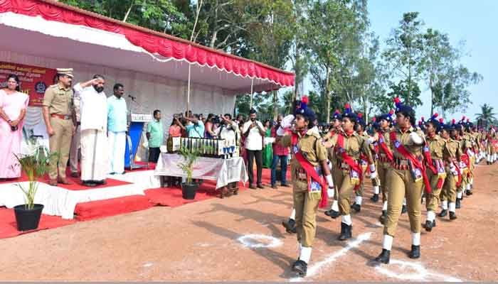 444 സ്റ്റുഡന്റ് പോലീസ് കേഡറ്റുകള്‍ പാസിംഗ് ഔട്ട് പരേഡിൽ