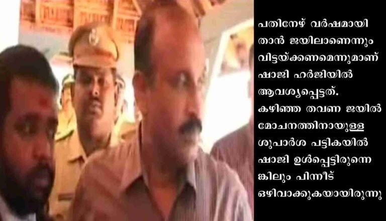 പ്രവീൺ കൊലക്കേസ്; സുപ്രീംകോടതിയില്‍ വിടുതല്‍ ഹര്‍ജി നല്‍കി മുന്‍ ഡിവൈഎസ്പി ആര്‍ ഷാജി