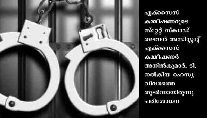 കൊറിയര്‍ വഴി ലഹരിമരുന്ന് കടത്ത്; ഒരാള്‍ പോലീസ് പിടിയില്‍