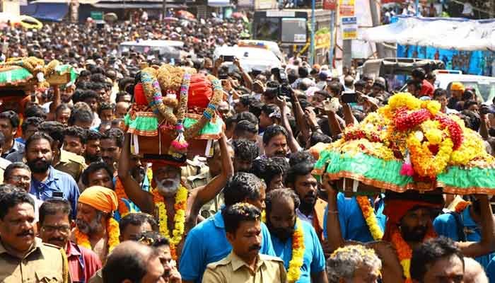 തിരുവാഭരണ ഘോഷയാത്ര: വില്ലേജ് പരിധികളില്‍ സമ്പൂര്‍ണ മദ്യനിരോധനം ഏര്‍പ്പെടുത്തി