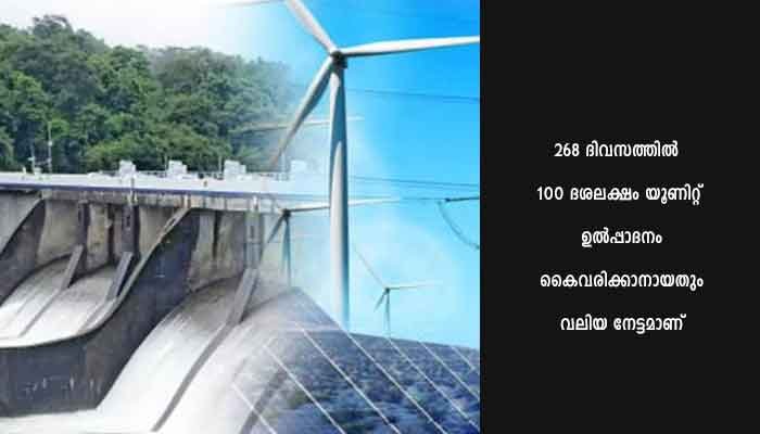 ആഭ്യന്തര വൈദ്യുതി ഉത്പാദനത്തിൽ വൻ വർധനവ്