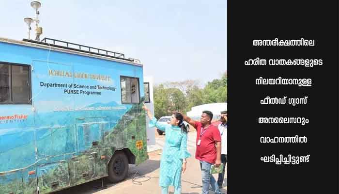 വായുവിന്റെ ഗുണനിലവാരം അളക്കാന്‍ നിരീക്ഷണ വാഹനം