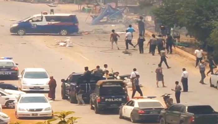 മ്യാന്‍മറില്‍  വ്യോമാക്രമണം: നൂറിലേറെ മരണം