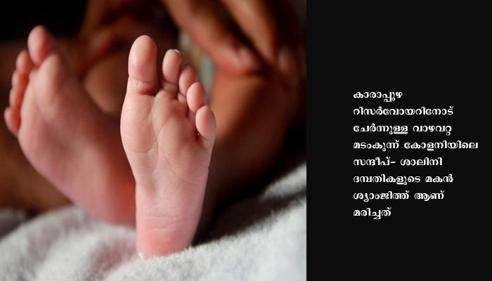 കാരാപ്പുഴ ഡാം റിസര്‍വോയറില്‍ രണ്ട് വയസ്സുകാരന്‍ മുങ്ങിമരിച്ചു