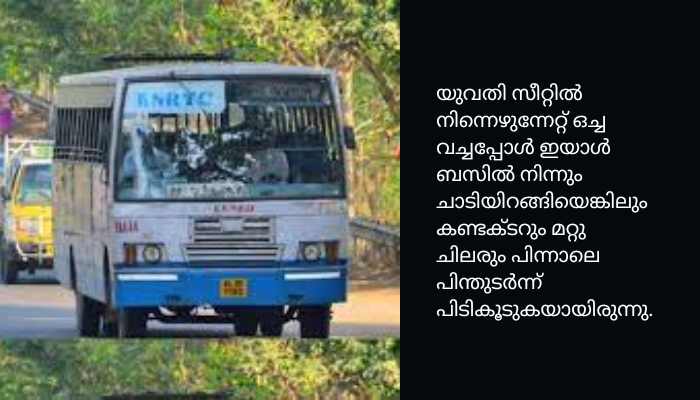 കെ.എസ്.ആർ.ടി.സി. ബസിൽ യുവതിക്കുനേരെ നഗ്നത പ്രദർശനം നടത്തിയ കോഴിക്കോട് സ്വദേശി പിടിയിൽ