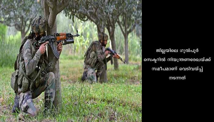 പൂഞ്ച് ജില്ലയിൽ സുരക്ഷാ സേനയും ഭീകരരും തമ്മിൽ ഏറ്റുമുട്ടലിൽ ഒരു ഇന്ത്യൻ സൈനികന് പരിക്കേറ്റു
