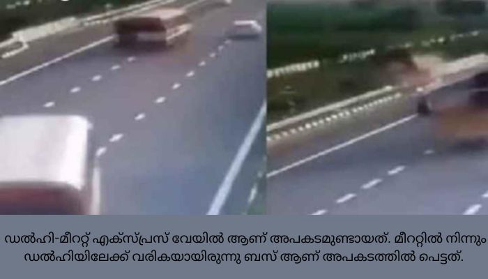 വാഹനമോടിക്കുന്നതിനിടെ ഡ്രൈവർക്ക് ഹൃദയാഘാതം, നിയന്ത്രണംവിട്ട് ബസ്