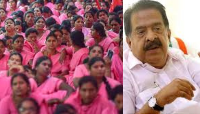 ആശാവർക്കർമാരുടെ സമരം അടിച്ചമർത്തുമെന്ന് കരുതുന്നത് വ്യാമോഹം മാത്രമാണെന്ന് കോൺഗ്രസ് പ്രവർത്തക സമിതിയംഗം രമേശ് ചെന്നിത്തല