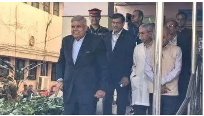 ഉപരാഷ്ട്രപതി ജഗ്‌ദീപ് ധൻകർ ആശുപത്രി വിട്ടു
